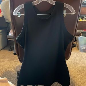 Black tank top